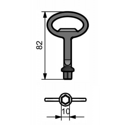 Ключ многогранный TK-100310-8