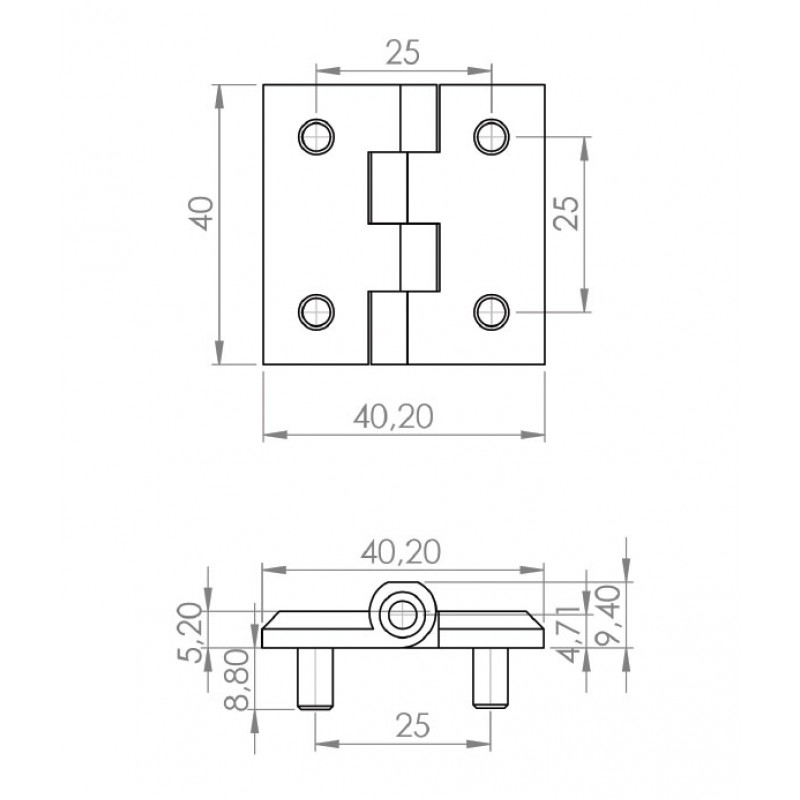 N 40 x